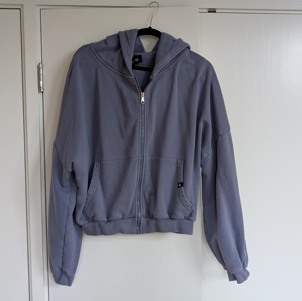 Popflex - Zip Cloud Hoodie - Blue Steel (s/m)
